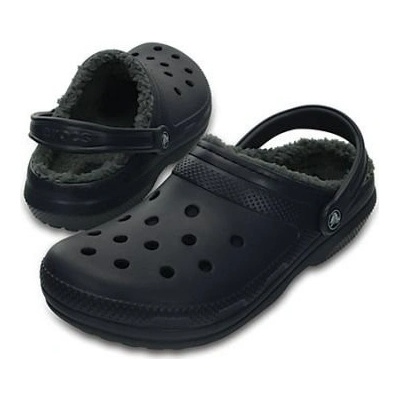 Crocs Classic Lined Clog Navy/Charcoal