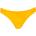 PUMA Reversible bikini bottom - Yellow (Bright Orange)