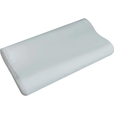 Bellatex Polštář anatomický líná pěna jersey Světle šedá 60x33x9-11