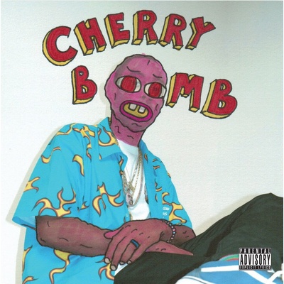 Tyler The Creator - Cherry Bomb (Mask Cover) (Blue Coloured) (Anniversary Edition) (Reissue) (2 LP) (0198029095210)