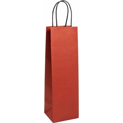 ARGUS Darčeková papierová taška na víno (11 x 36 cm) - Červená 77380001