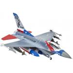 Revell Сглобяем модел Revell - Изтребител Lockheed Martin F-16C Fighting Falcon, 70 части (R03992)