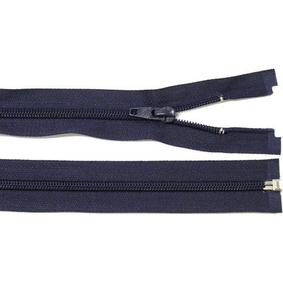 Spirálový zip no.5 rozepínací 85cm - více barev color: 730 tmavě modrá