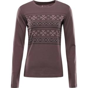 ALPINE PRO Mieta print ls tee s