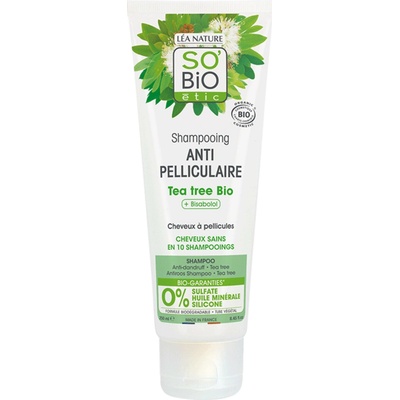 SO’BiO étic Šampon proti lupům s tea tree a bisabololem BIO 250 ml