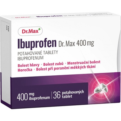 IBUPROFEN DR.MAX POR 400MG TBL FLM 36 I