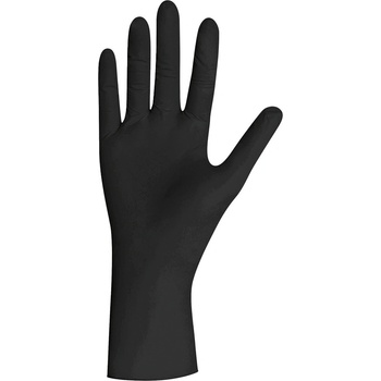 Image 1 of Unigloves Select Black 300 Long Surgical Gloves 100pcs XL