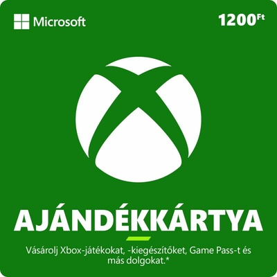 Microsoft Xbox Live dárková karta 1200 HUF