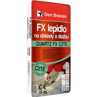 Debbex FX QUARTZ FX C2TE lepidlo na obklady a dlažbu 25 kg sivé
