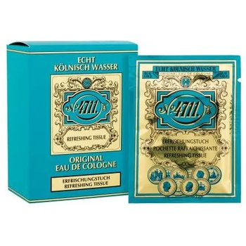 4711 Original Refreshing Tissue парфюмирани мокри кърпички 10 бр