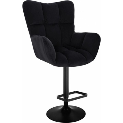 LuxuryForm Design Aurora Velur na čiernom tanieri čierne
