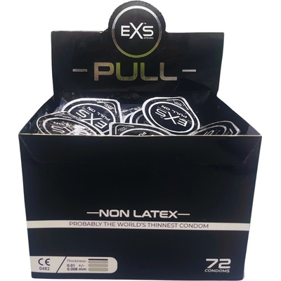 EXS Condoms Uniq Pull Non Latex 72 pack