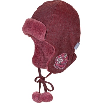 Sterntaler Зимна детска шапка, ушанка за момиче, Sterntaler