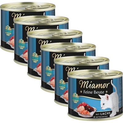 Miamor Feine Beute s lososom 6 x 185 g