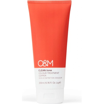 O&M CLEAN. tone Colour Treatment 200 ml оцветяваща кремообразна грижа Copper