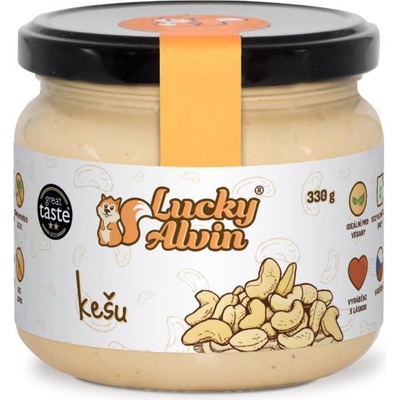 Lucky Alvin Kešu máslo 330 g