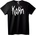NOONEBRAND Тениска Korn - 2XL, Black