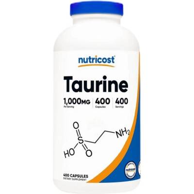 Nutricost Taurine 1000 mg [400 капсули]