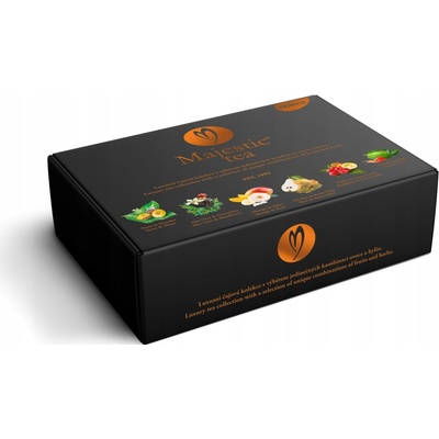 Biogena Majestic Tea ovocný čajový set 6 příchutí 60 ks