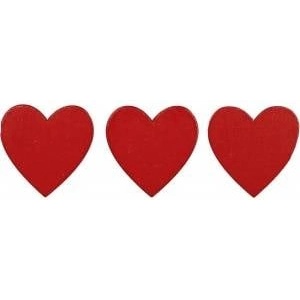 TITANUM Craft-Fun Series Heart Wooden Decoration (MTCR-WDC784)