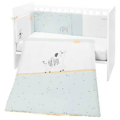Спален комплект от 2 части KikkaBoo Stripy Friends - EU style, 70 х 140 cm (41101020130)