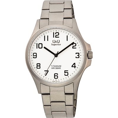 Мъжки аналогов часовник Q&Q Superior Titanium - S28A-001VY (S28A-001VY)