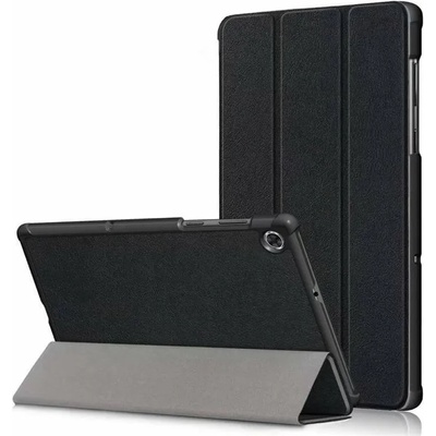 GKK Калъф за Lenovo Tab M10 Plus 10.3, Tri-Fold Leather Case, Черен (0795787712511)