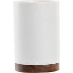 Item international Поставка за четки за зъби от акация и полирезин, бяла (1975)