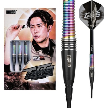 Sada soft šípok ONE80 Akito Yamagata - The Guts 18g, 90% wolfram