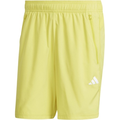 adidas Мъжки къси панталони Adidas Train Essentials Woven Training Shorts Mens - Sulfur/White