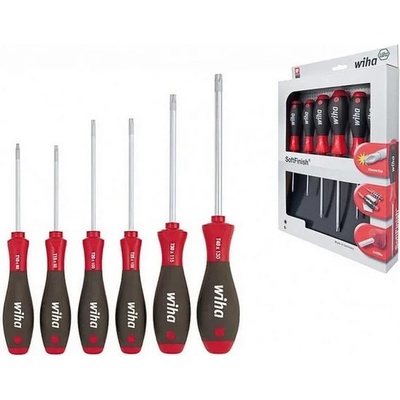 Комплект отвертки Wiha, SoftFinish Torx, 6 бр, (T10-T40) (362K6SO)