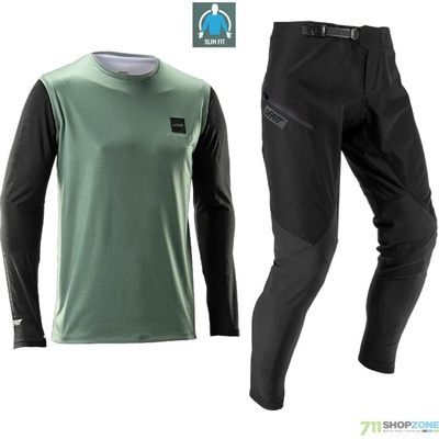 Leatt Ride Kit MTB Gravity 1.0 komplet zelená