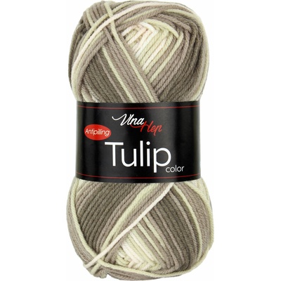 Vlna - Hep Tulip color 5216 variace smetanové, světle růžové, hnědé