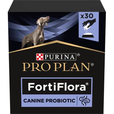Purina Pro Plan Vet Diets Forti Flora Probiotické doplnkové krmivo pre psov 30 x 1 g