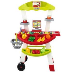 Ecoiffier Игрален комплект Ecoiffier - Щанд за плодове и зеленчуци (1702) - baby