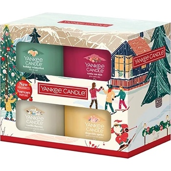 Yankee Candle Apres Ski вотивна свещ glass 4x37 гр