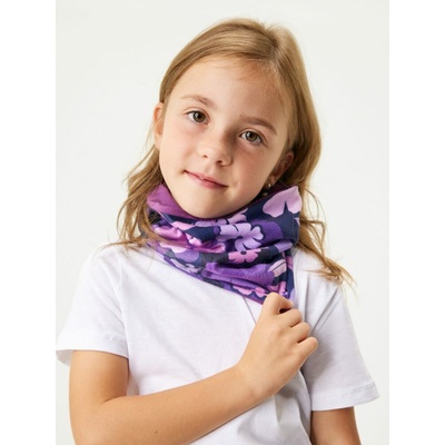 Dětský nákrčník z fleecu Basic Kytky – Zboží Mobilmania