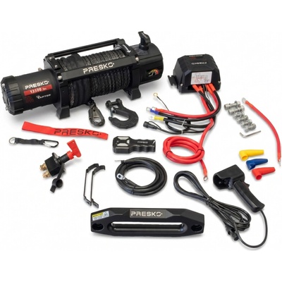 Elektrický naviják PRESKO RAPTOR 13.5 syntetické lano