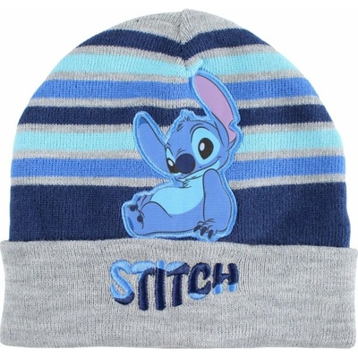 DIFUZED Chlapčenská zimná pletená čiapka Stitch licencia Lilo & Stitch