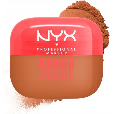 NYX Professional Makeup Wonder Snatch kontúrovací púder 07 Cinnamon Catch 6 g