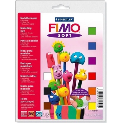 FIMO soft sada Basic 12 barev – Zbozi.Blesk.cz