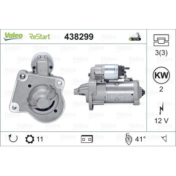 Startér VALEO 438299