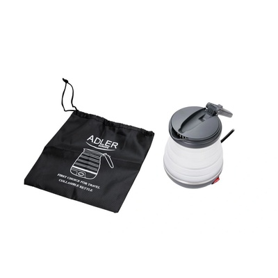 Adler AD 1279 пътнически електрически чайник 0, 6L бял (AD 1279)