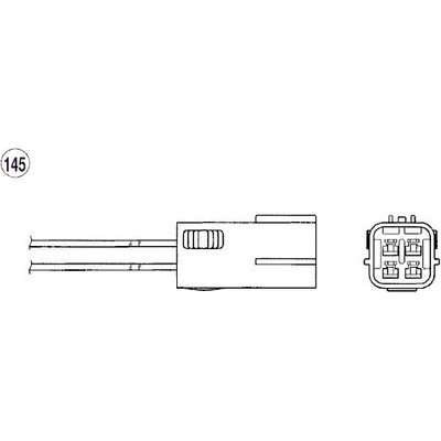 Lambda sonda NGK OZA341-F71
