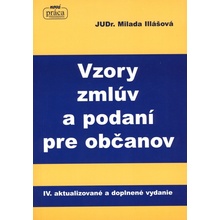 Vzory zmúv a podaní pre občanov - Milada Illašová