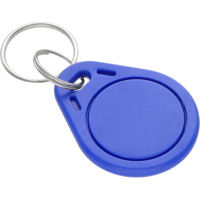 RFID čipová klíčenka, vhodná pro čtečky KEY a NICE, modrá