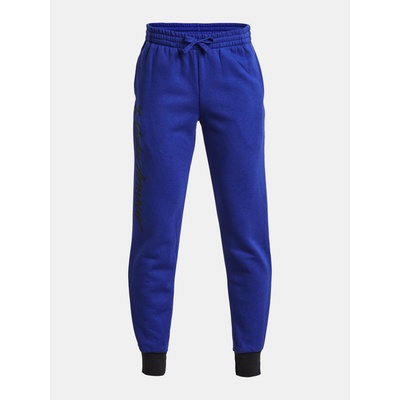 Under Armour Момчешки спортни панталони Under Armour UA Rival Fleece Script Jgrs Under Armour | Sin | Момчешки | 122