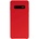JT BERLIN Steglitz Silicone Case - силиконов калъф за Samsung Galaxy S10 Plus (червен)