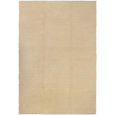 vidaXL Килим правоъгълен естествен 160x230 см памук (345112)