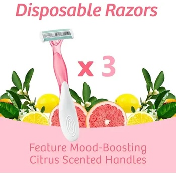 Image 1 of BIC ДАМСКА САМОБРЪСНАЧКА bic soleil escape 4 Цитрус БЛИСТЪР ОТ 3бр. bic (bic 526888)